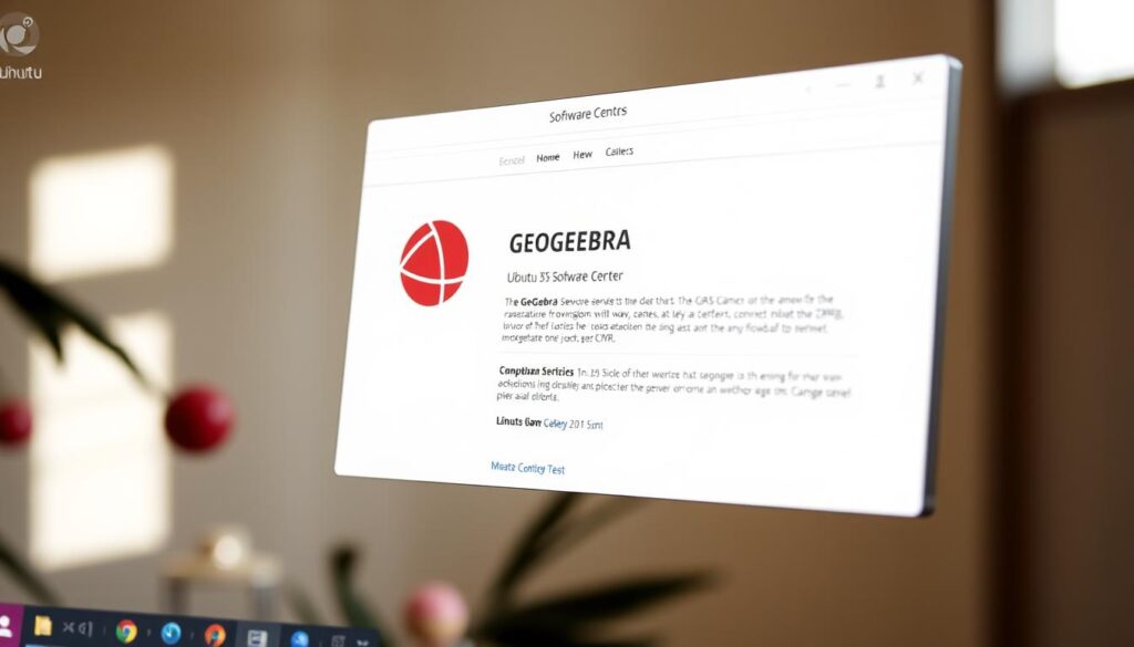 GeoGebra Installation on Ubuntu Software Center